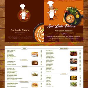 MENU CARD (Hotel & Restorente )